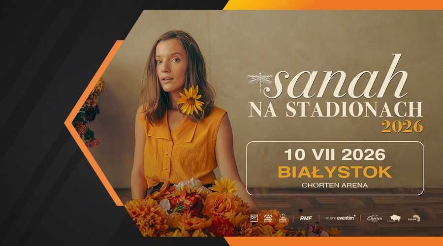 5 biletów na koncert Sanah na stadionach w Białymstoku / 180 zł sztuka