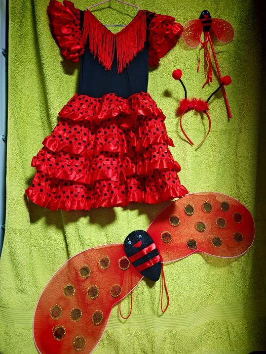 Костюм Божья коровка, бедрик, Сонечко