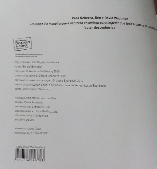 As Profecias Maia 2012