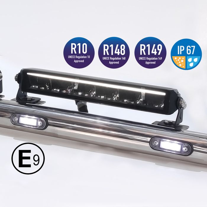 Orurowanie dachowe / Rama dla Scania R S Nowa Generacja (czarne 84)