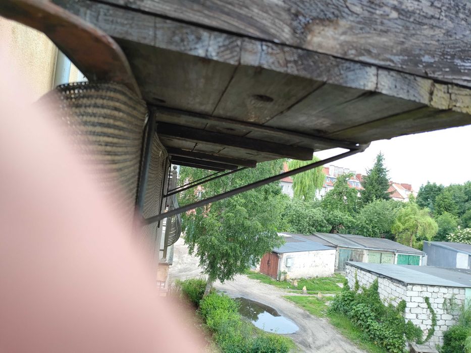 Donica grzadka balkonowa drewniana