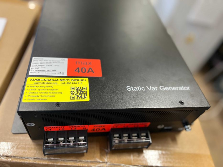 Kompensator aktywny SVG3 Sinexcel