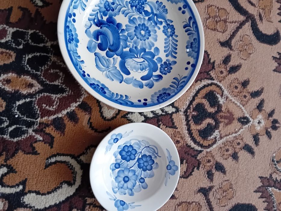 Włocławek ,Koło  miski talerz vintage gratis mleczni