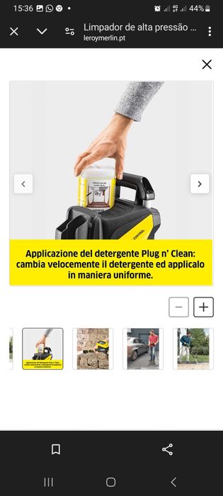 Aluguer de Maquina de Pressão K7