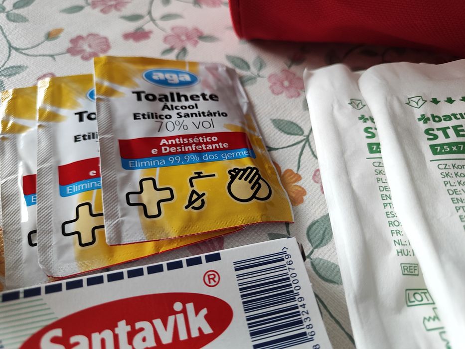 Kit primeiros socorros