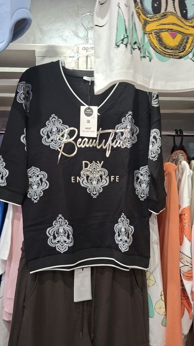 bluza bawełna roz S, M do L nowa wymiary na zdjęciach