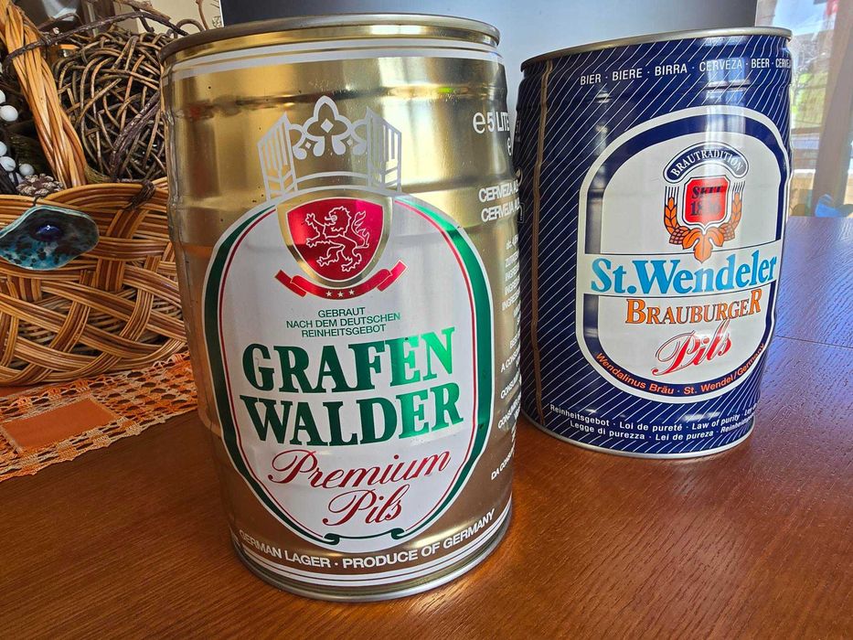 2 Barril de 5 litros para decoração ou coleção (2 modelos)