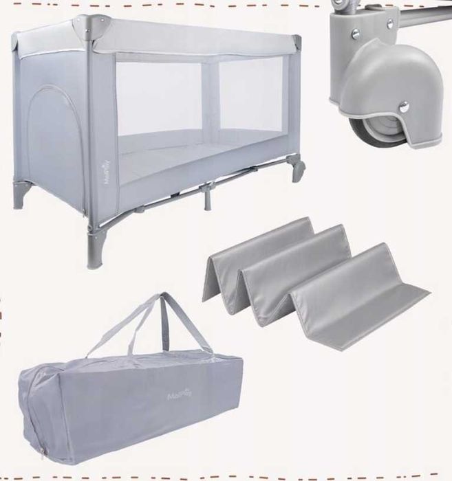 Nowe Łóżeczko Dostawne Dziecięce Turystyczne Niemowlęce дитяче ліжечко