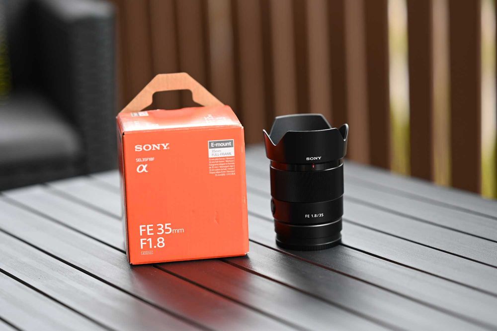 Obiektyw Sony FE 35 mm f/1.8 stan idealny!!