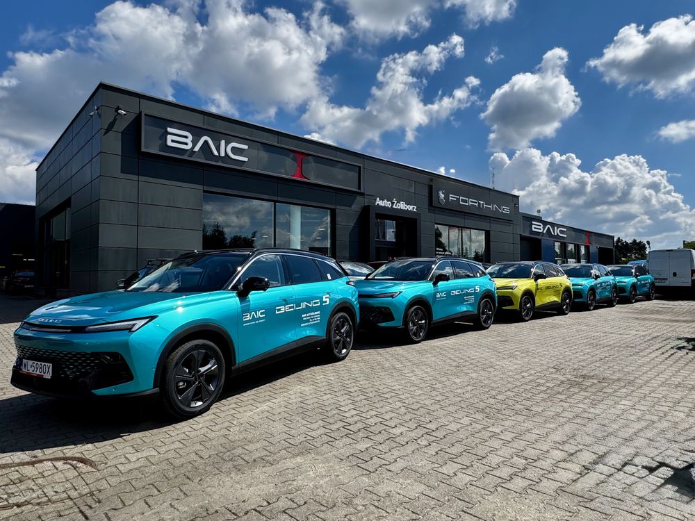  BAIC Warszawa AutoŻoliborz Autoryzowany Dealer top banner