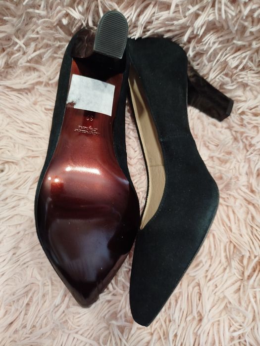 Buty czółenka szpilki czarne 37