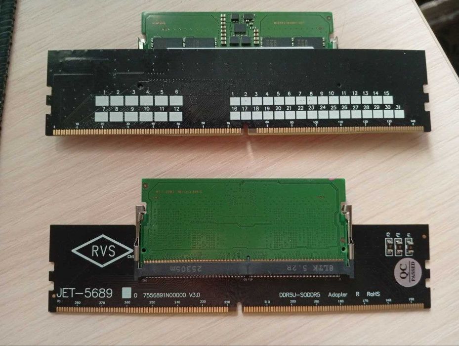 Samsung 16Gb DDR5 4800 MHz 16gb + Memory Adapter