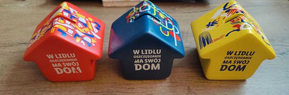 Skarbonki domki - oszczędzanie na dom, prezent dla dziecka