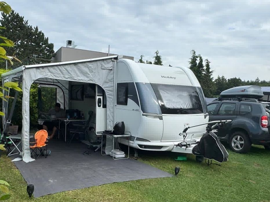 Hobby 470 UL  Mover, markiza i przedsionek THULE full wersja