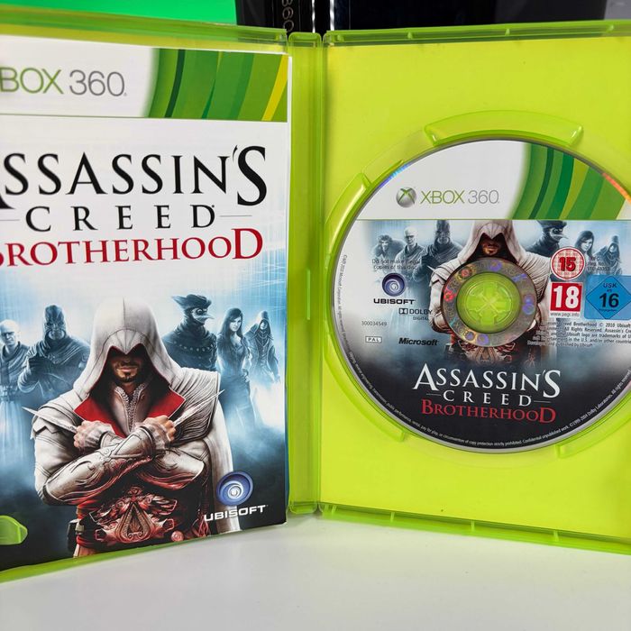 Гра Xbox 360 Assassin’s Creed: Brotherhood Б/У Оригінальна ігра Асасінс Крід БразерХуд Асортимент ігор іксбокс 360