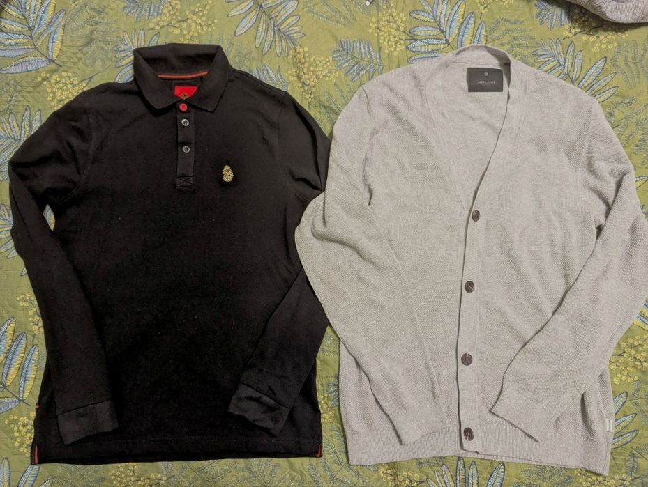 Luke Нові чоловіче поло, кардиган кофта фірмові