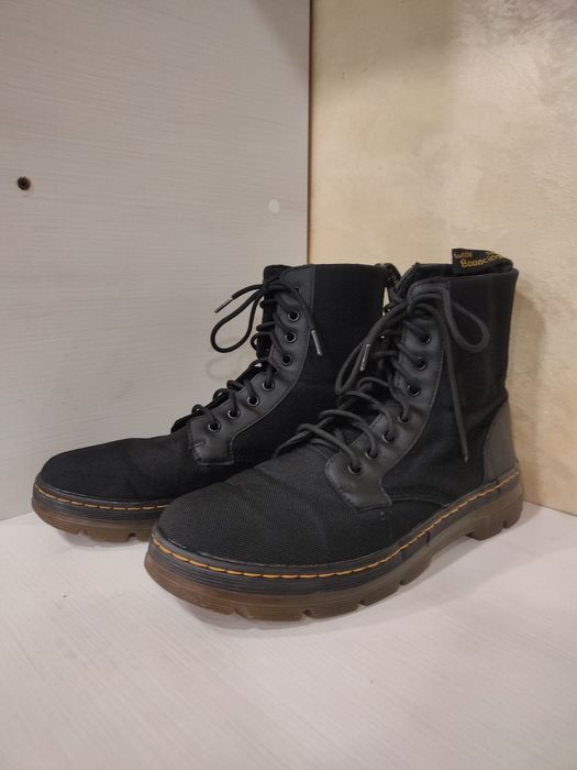 Dr. Martens Combs Tech – Black Nylon Доктор Мартенс