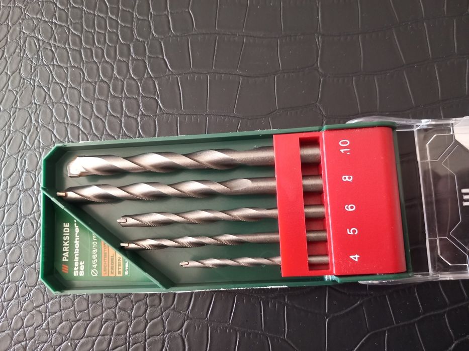 PARKSIDE Zestaw Wierteł do kamienia 5SZT.