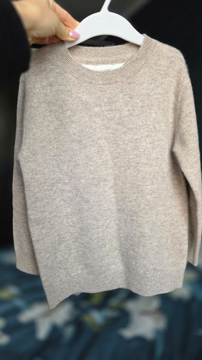 Sweter h&m kaszmir 100% rozmiar 110/116