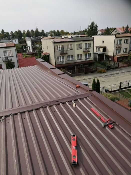 Dach, dachy, obróbki blacharskie, więźby dachowe