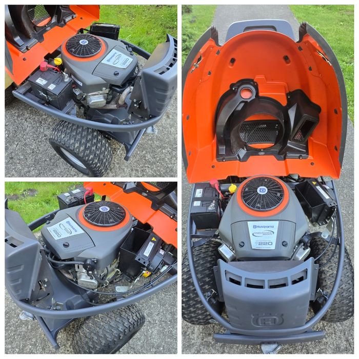 Traktorek kosiarka Husqvarna RIDER 4x4 AWD R422Ts 22KM B&S Super Stan