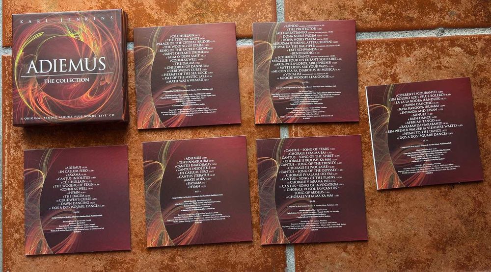 Karl Jenkins, Adiemus – Adiemus The Collection - 6 CD´s
