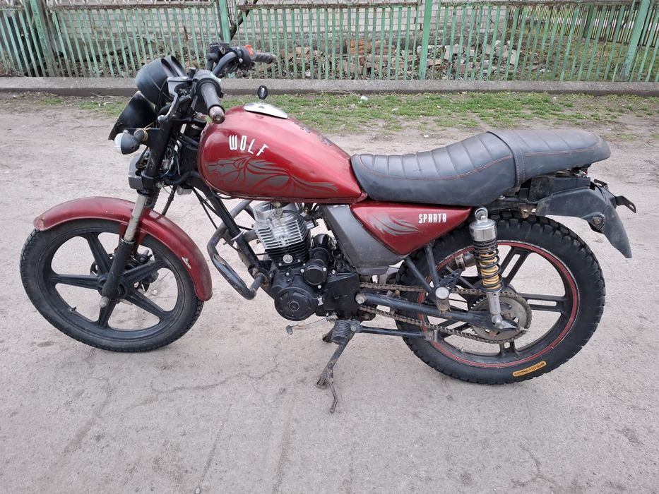 Бензобак Sparta Wolf 150cc, запчасти Spark SP150R,спарта,спа
