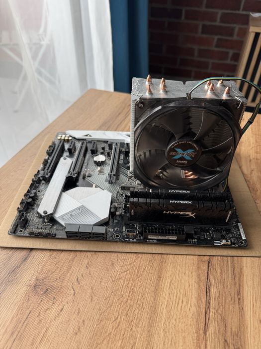 Intel I7 9700k + Asus Prime Z390-A + HyperX DDR4 32Gb + Chłodzenie