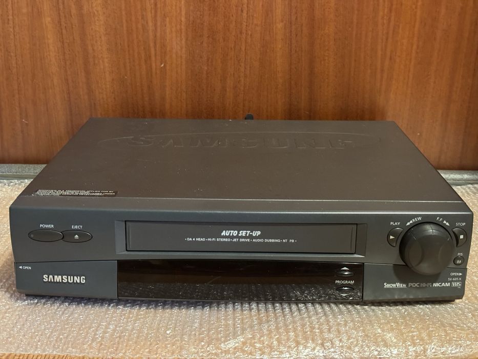 Leitor Gravador VHS Samsung