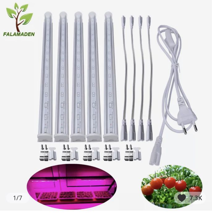 Высокоэффективная  Светодиодная лампа для выращивания 18 SMD5730