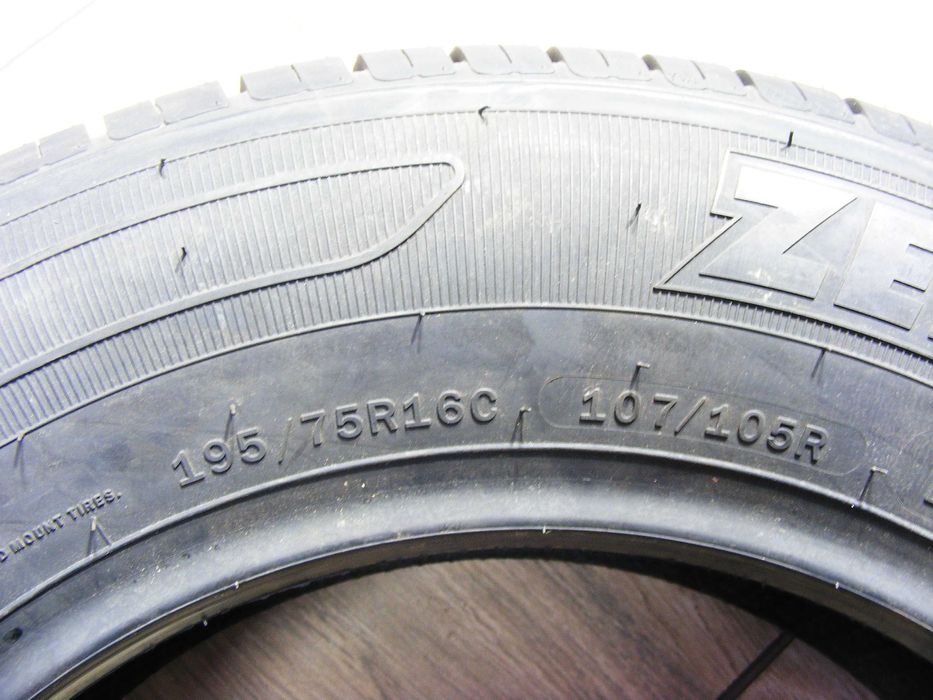 Літня гума 195/75/16С -2 шт.Zeetex CT2000 .