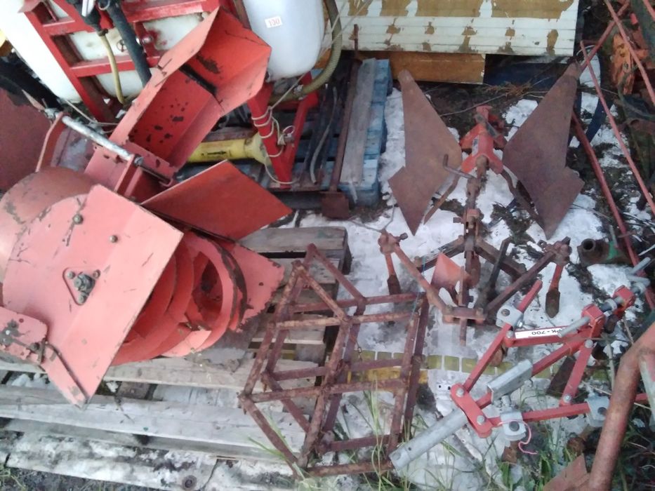 TRAKTOREK dzik terra vari  MF70 kosiarka spychacz pług przyczepka agro