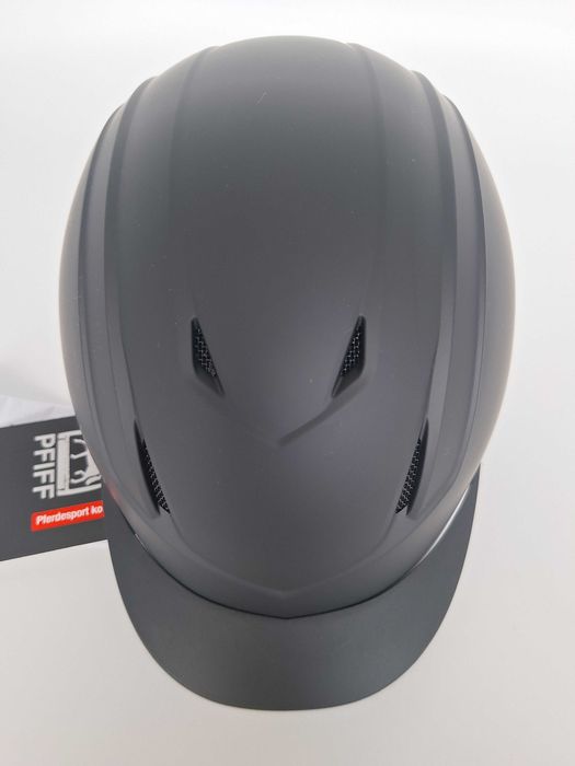 Kask jeździecki toczek Pfiff Reithelm Protection X Black S 52-56cm