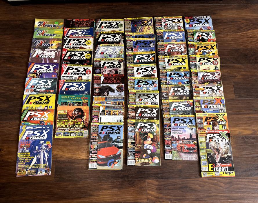 Czasopismo Magazyn PSX Extreme zestaw