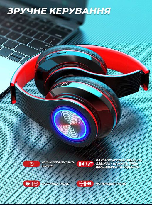 РОЗПРОДАЖ! Навушники с микрофоном для ПК/usb/дитячі безпровідні блютуз