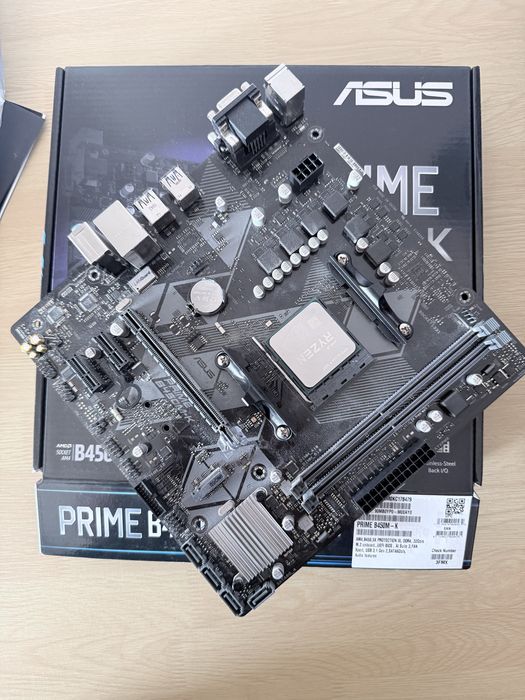 Bundle pc ( board b450+amd ryzen 5 3600+ ram 4gb 2400)