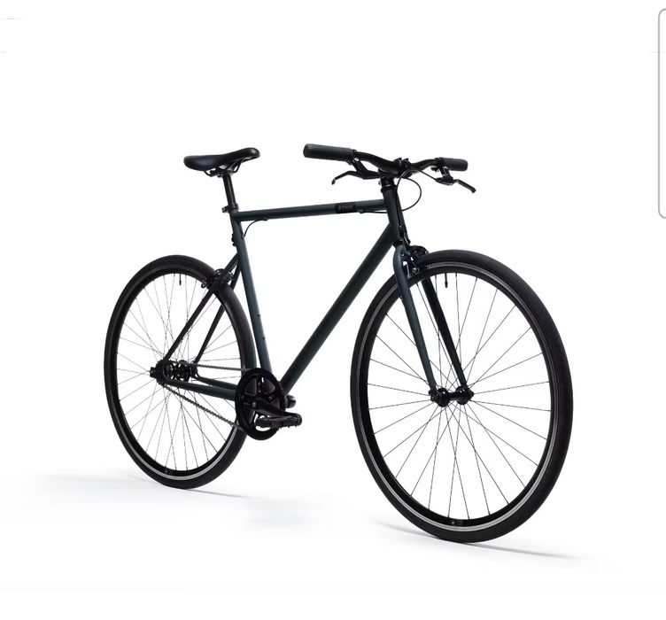 Rowe miejski nowy: single speed decathlon ELOPS speed