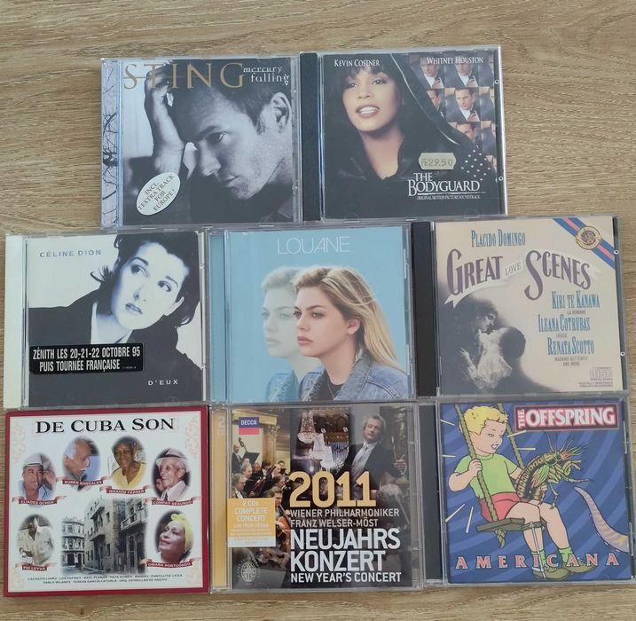 Cds musica vários estilos.