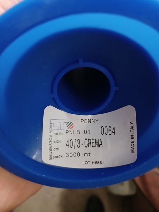 Нитка швейна  PENNY 40/3 3000м