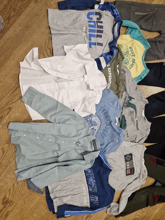 Пакет вещей на мальчика р.110- 116