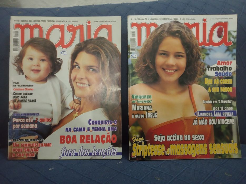16 Revistas MARIA, anos 2000