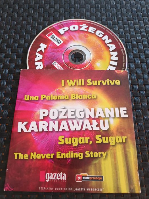 Pożegnanie karnawału 2008 rok płyta cd