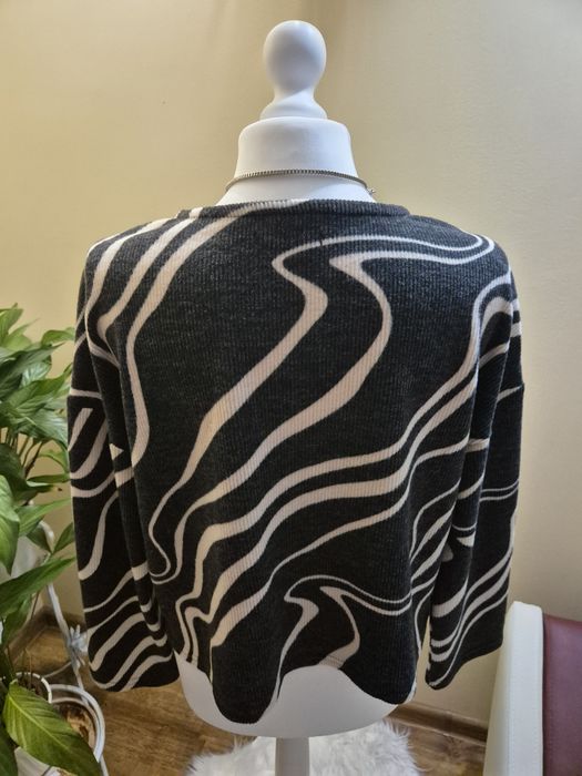 Sweter damski  bluza Sinsay cienki polar we wzor S