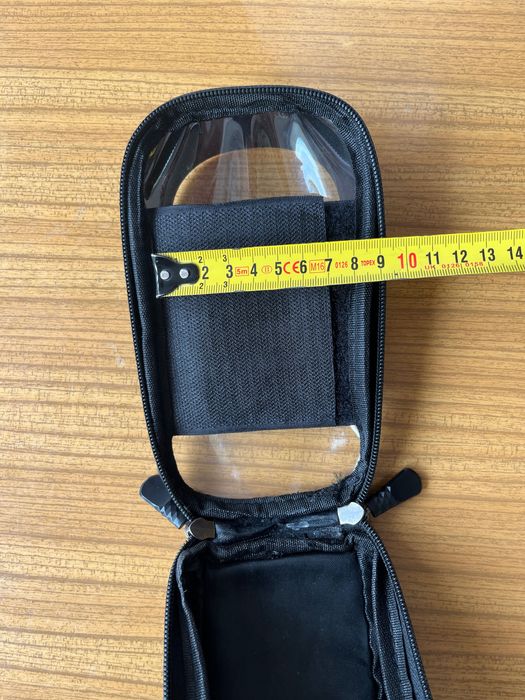 Sakwa torba na rower z miejscem na telefon