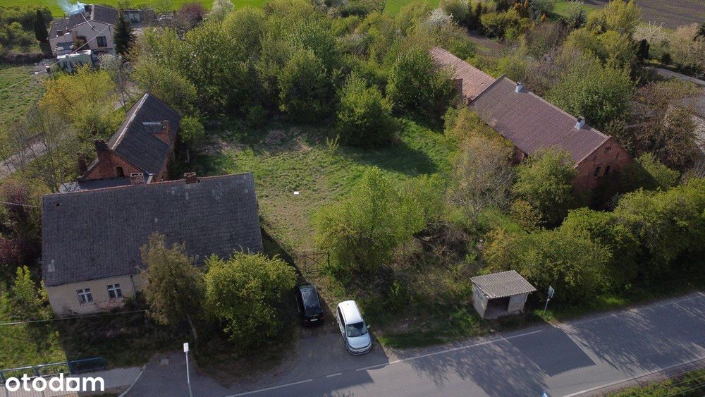 Nieruchomość z dużym budynkiem gospodarczym 324 m² i działką 2400 m²
