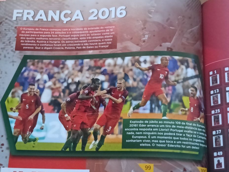Caderneta Fome de Vencer e lote de cromos