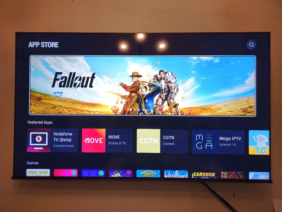 Televisão LCD LED 4K 58" Polegadas