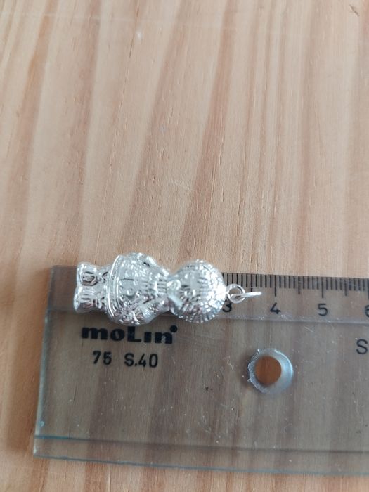 Medalha menina em prata 925