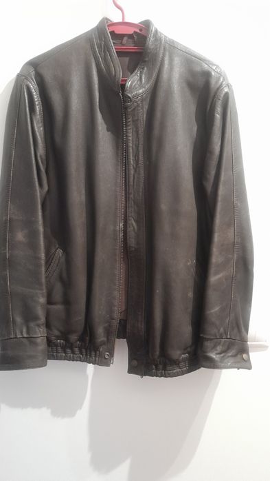 Casaco de pele masculino