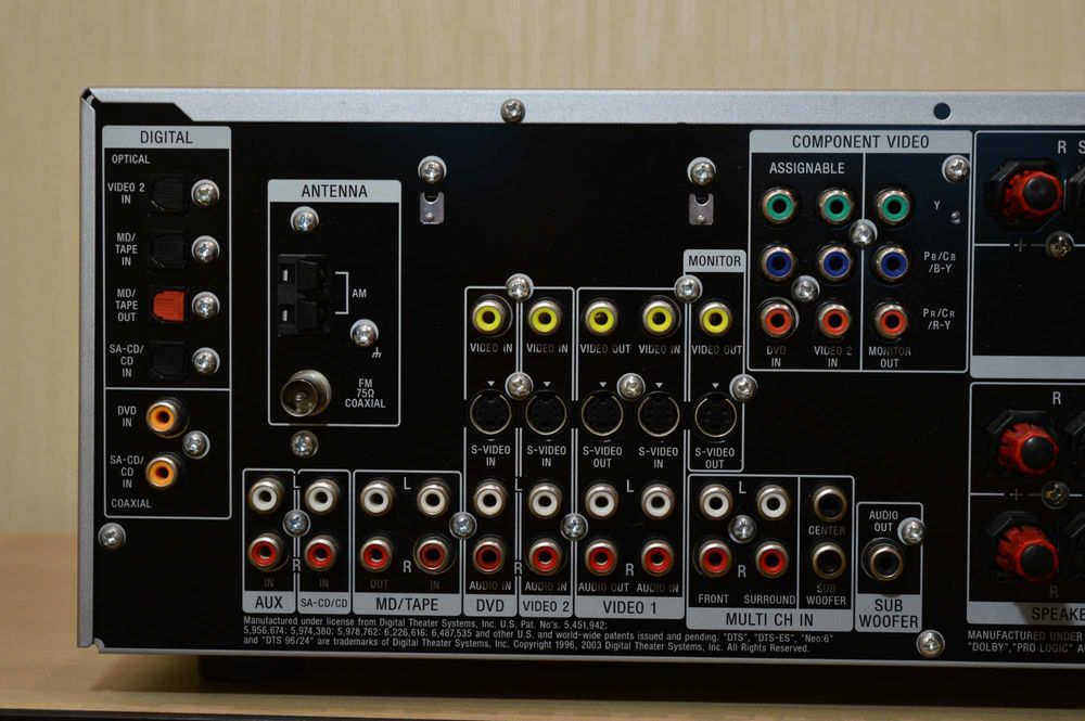 Потужний 7.1 ресивер Sony STR-DE698 з пультом в чудовому стані
